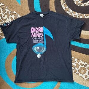 Kingston Mines Chicago Blues Center bar merch tee